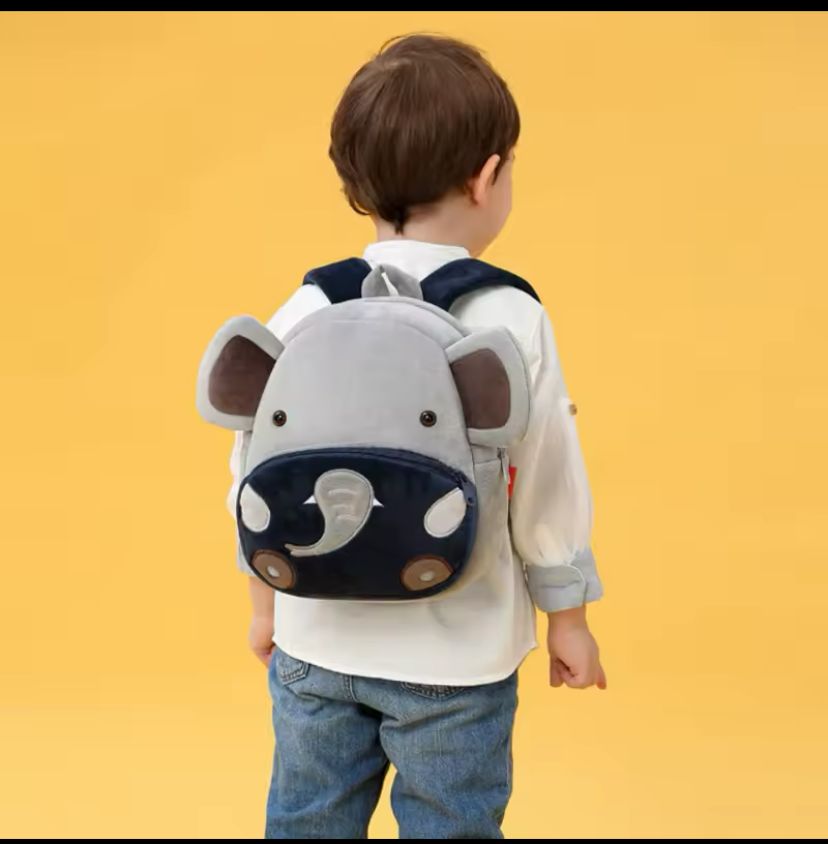 Miniatura 4 de Mochila para niños con animales estampad